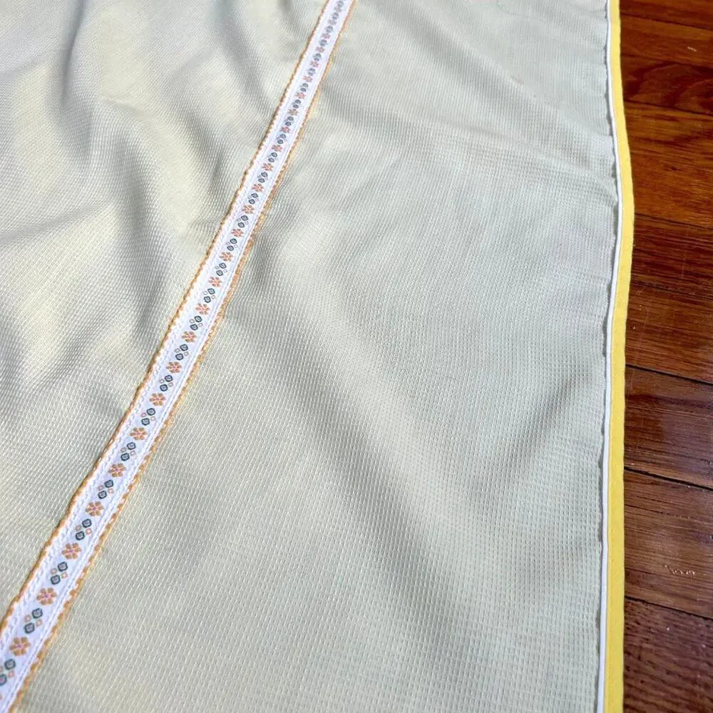 Vintage buttercream yellow